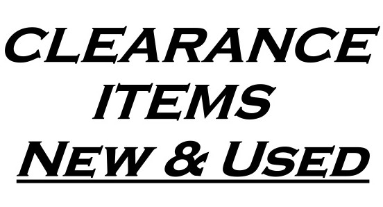 Bargains / Clearance New & Used